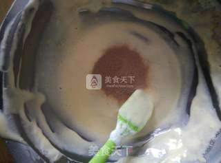 羽毛花纹蛋糕的做法步骤：9