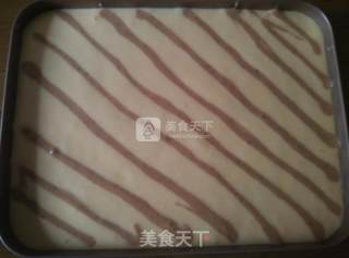 羽毛花纹蛋糕的做法步骤：11