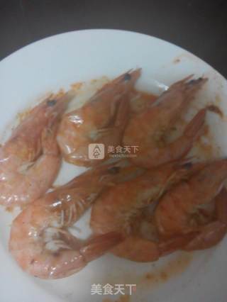 黑椒烤虾~微波版~的做法步骤：3