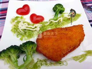 酥香猪排的做法步骤：11