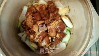 砂锅焗鸡的做法步骤：9