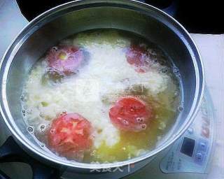 番茄鸡蛋汤的做法步骤：5