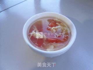 番茄鸡蛋汤的做法步骤：6