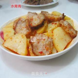 肉蒸土豆片的做法步骤：10