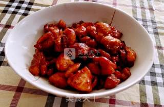 麻辣琵琶腿肉丁的做法步骤：10