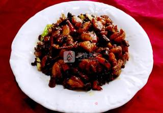 麻辣琵琶腿肉丁的做法步骤：15