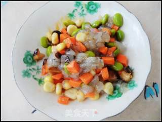 五彩缤纷玉脂虾的做法步骤：5