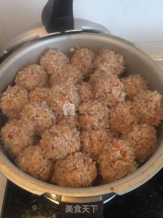 雪花肉丸的做法步骤：3