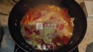 简单快捷热腾腾西红柿鸡蛋面的做法步骤：5