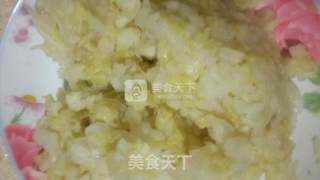 大白菜猪肉包的做法步骤：3