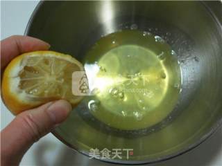 玫瑰花戚风蛋糕的做法步骤：9