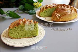 玫瑰花戚风蛋糕的做法步骤：23