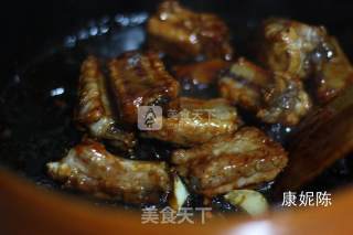 南瓜烧排骨的做法步骤：4