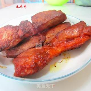 五香叉烧---烤箱版的做法步骤：7