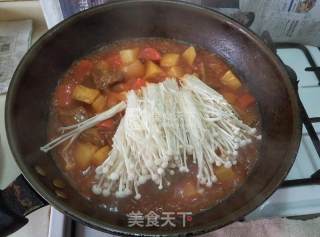 红烩牛肉的做法步骤：10