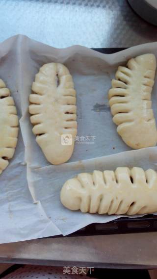 豆沙麦穗面包的做法步骤：26