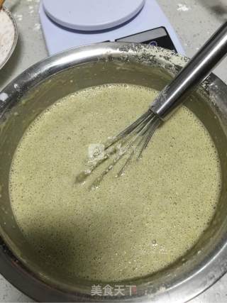 抹茶蓝莓千层蛋糕的做法步骤：4
