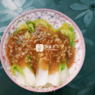 蒜蓉娃娃菜的做法步骤：9