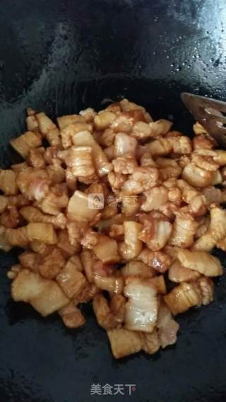 五花肉土豆盖浇饭的做法步骤：5