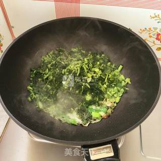 雪里蕻烩藕丸子的做法步骤：11