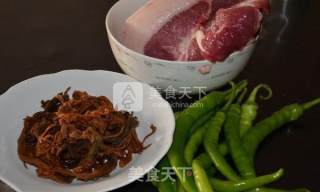 盐菜回锅肉的做法的做法步骤：1