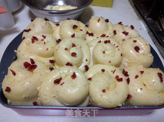 奶酥玫瑰卷的做法步骤：23