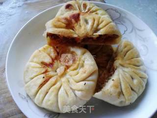 生煎猪肉馅饼的做法步骤：4