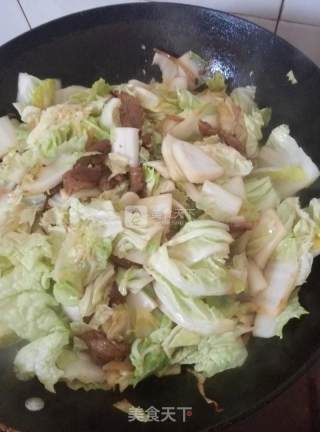 猪肉白菜炖粉条的做法步骤：7