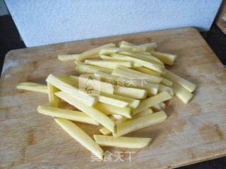 薯条的做法步骤：2