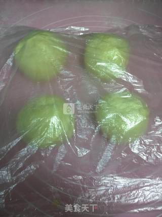豆沙早餐包的做法步骤：5