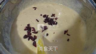 蔓越莓牛奶小蛋糕的做法步骤：4