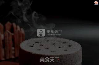 黑芝麻奥利奥煤球戚风的做法步骤：11