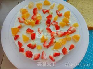 水果生日蛋糕的做法步骤：22