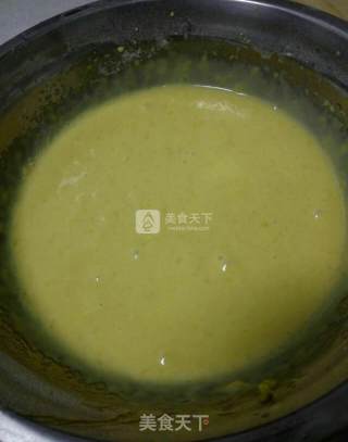 芒果蓝莓椰蓉蛋糕的做法步骤：3