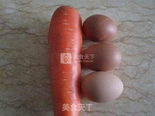 胡萝卜鲜肉蛋卷的做法步骤：1