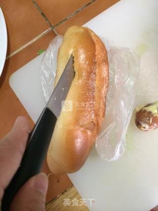 加味早餐包的做法步骤：3
