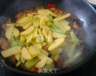 干锅鸡的家常做法的做法步骤：3