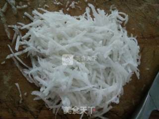 萝卜猪肉丸子的做法步骤：3