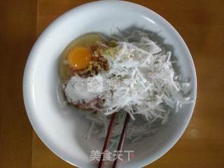 萝卜猪肉丸子的做法步骤：4