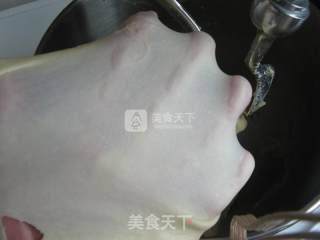 蔓越莓酥粒花朵面包的做法步骤：3