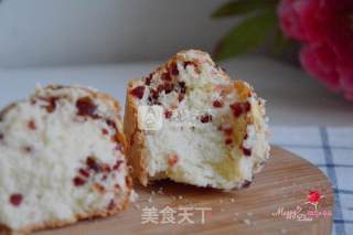 蔓越莓酥粒花朵面包的做法步骤：17