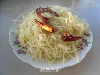 树椒土豆丝的做法步骤：5