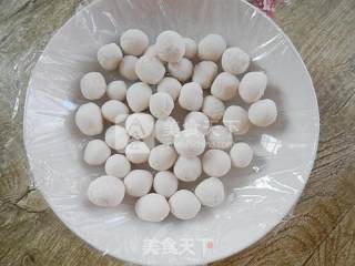 双米糯圆粥的做法步骤：2