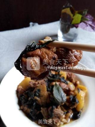 爱上了紫苏独特的香气【紫苏烧鸭】的做法步骤：9