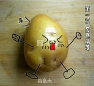 炸薯条的做法步骤：1