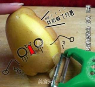 炸薯条的做法步骤：2