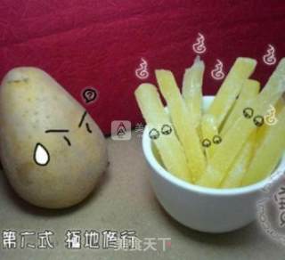 炸薯条的做法步骤：6