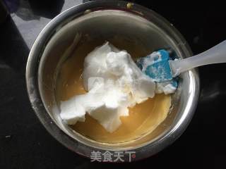 香葱肉松蛋糕卷的做法步骤：4