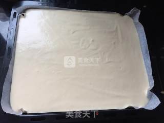 香葱肉松蛋糕卷的做法步骤：6