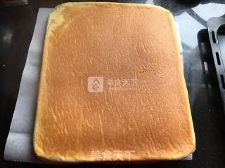 香葱肉松蛋糕卷的做法步骤：9